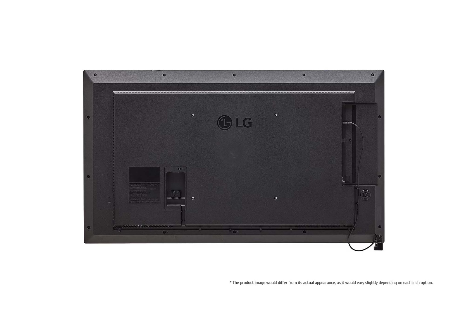 Rear view (* The product image would differ from its actual appearance, as it would vary slightly depending on each inch option.)