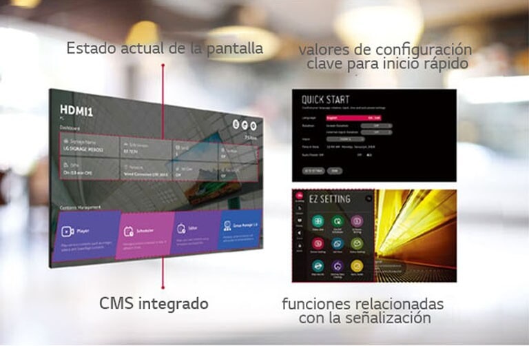 Se pueden realizar varias tareas en simultáneo con la interfaz gráfica de usuario intuitiva.