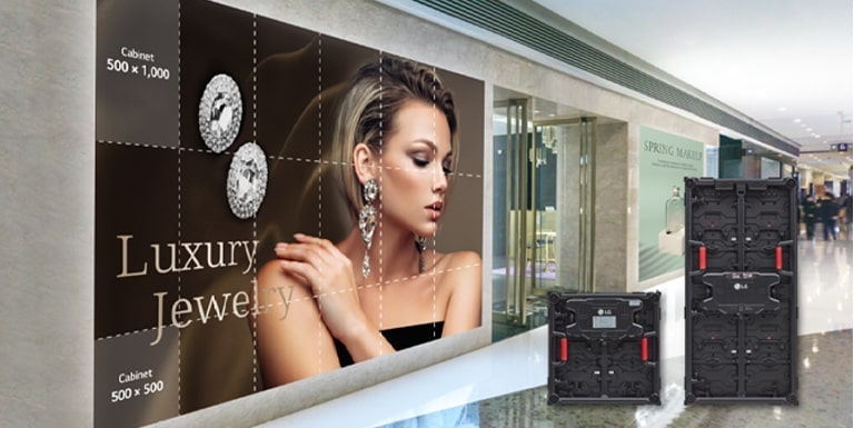 Dos opciones de armazón de pantalla