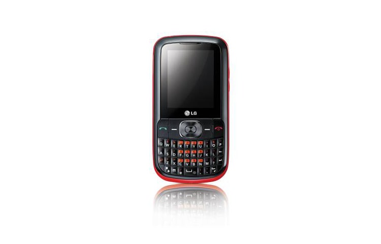 Vista frontal de Con Teclado Qwerty orientado a mensajería C105