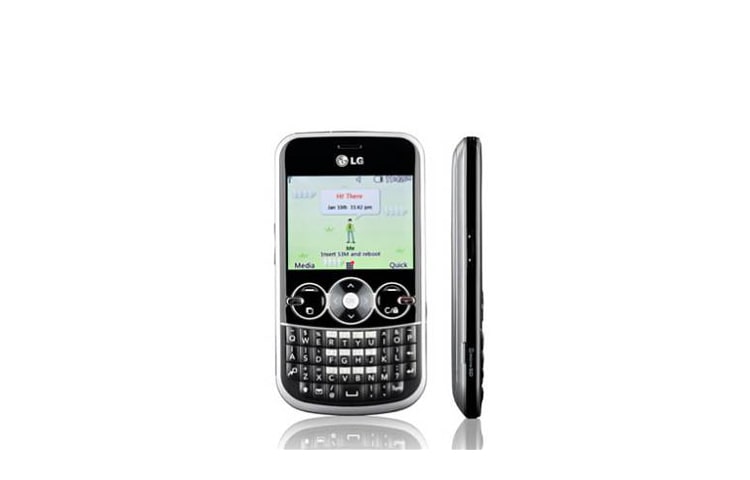LG Feature phone tipo barra con teclado Qwerty, GW300