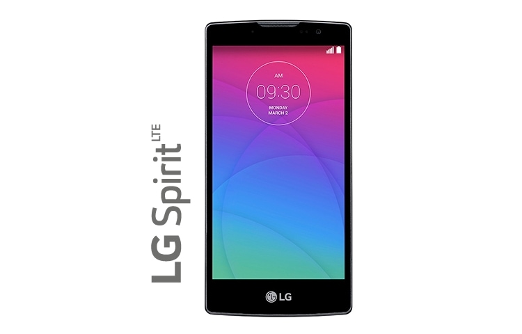 Vista frontal de LG Spirit  |   Pantalla 4,7&#34; HD LGH440F