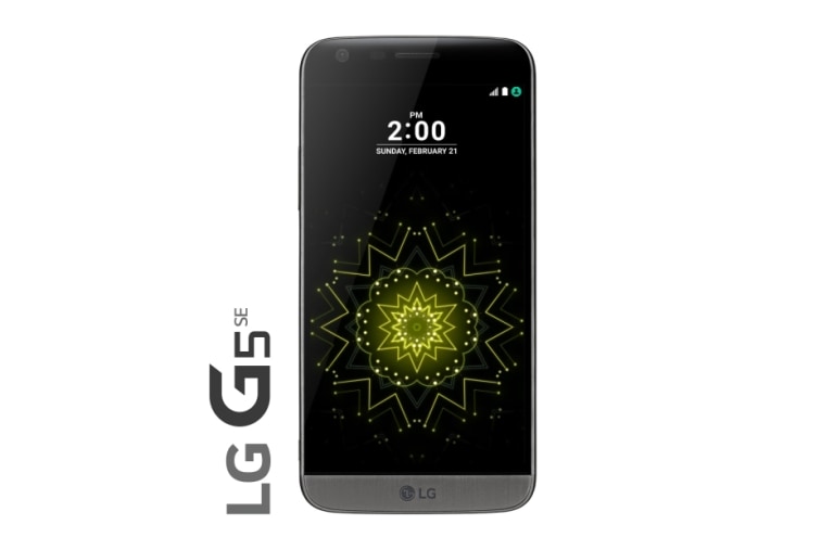 Vista frontal de G5 SE  |   Pantalla 5,3&#34; Quad HD LGH840