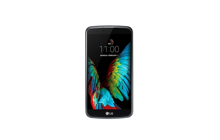 Vista frontal de K10  |   Pantalla 5,3&#34; HD LGK430T