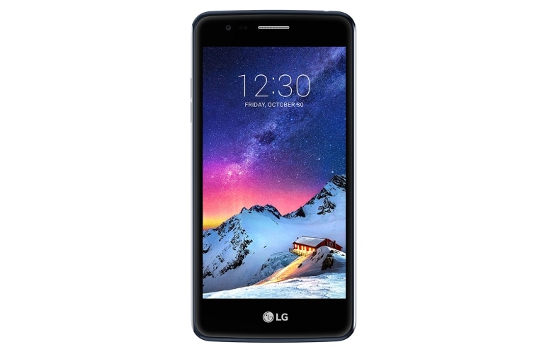 Vista frontal de K8 2017 | Pantalla HD de 5.0” LGX240F