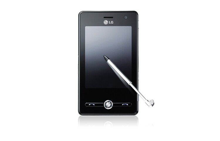 LG Inteligencia con estiloPantalla sensible al tacto Inteligencia con estilo Windows Mobile 6.O Pro, MS25