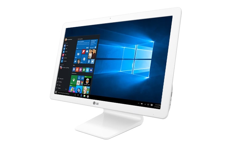 LG Windows 10 Home, All-In-One Pantalla de 21,5" Full HD Libre de ruidos 22V240, 22V240