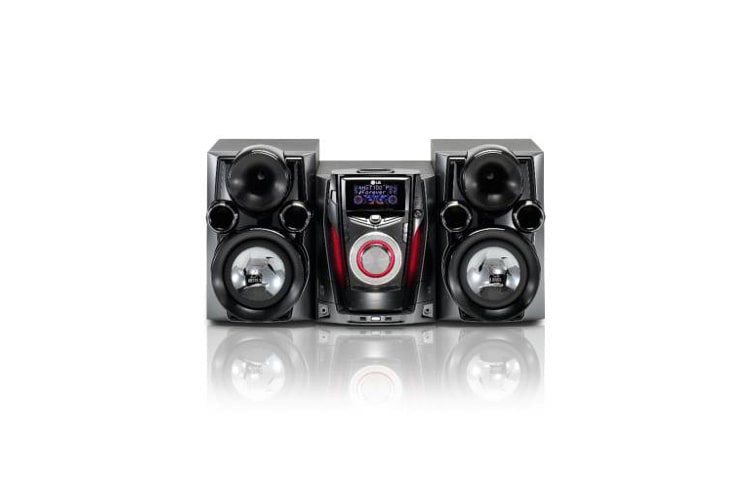 LG Nuevo Mini Componente LG con 400w de Potencia Real (RMS) - Doble Puerto USB - Auto DJ- Ipod Docking y Parlantes X- Metal Bass., RCD406