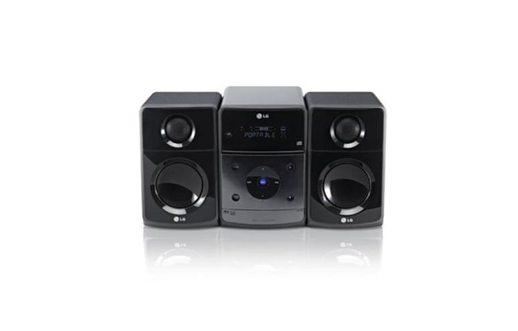 Vista frontal de Microcomponente LG Experimenta un sonido diferente XA64