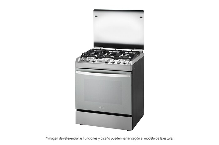 LG Estufa Cancún 30" EasyClean, bloqueo automático de gas, amplio espacio., RSG314M