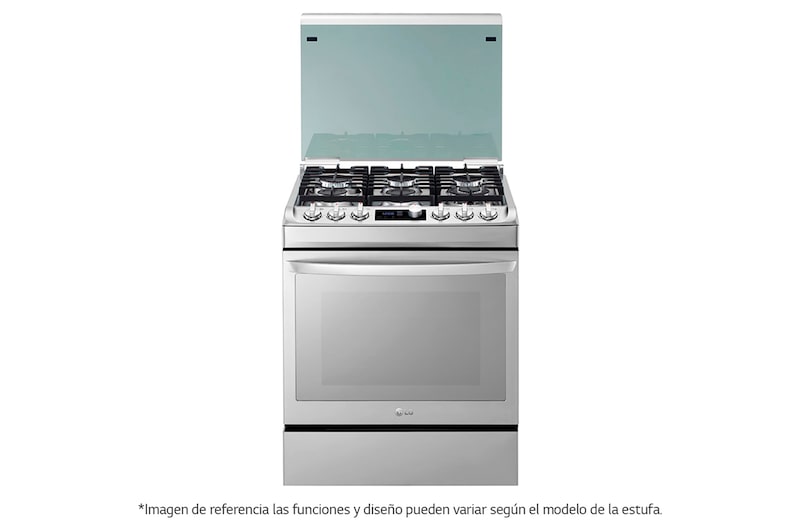 LG Estufa Cancún 30" EasyClean, bloqueo automático de gas, triple quemador, RSG316T