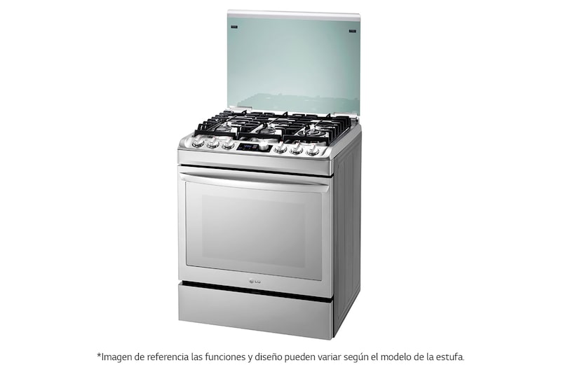 LG Estufa Cancún 30" EasyClean, bloqueo automático de gas, triple quemador, RSG316T