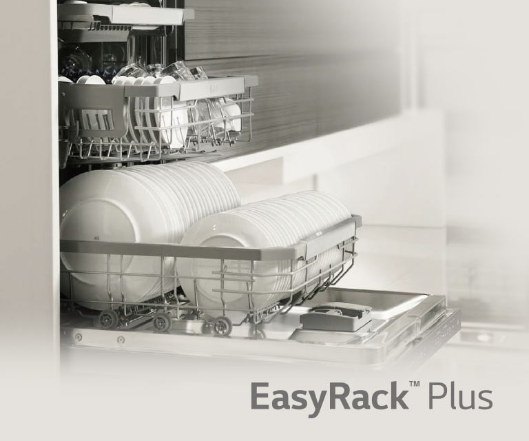 Lavavajillas con sistema EasyRack más fácil carga y flexibilidad