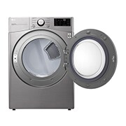 Secadora LG  DF20VV2W vista frontal puerta abierta