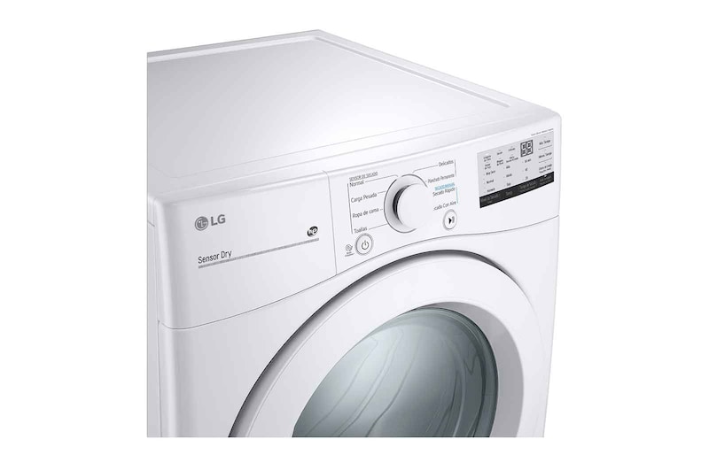 LG Secadora Carga Frontal con Sensor Dry y Smart Diagnosis™ 20 Kg color Blanca, DF20WV2W