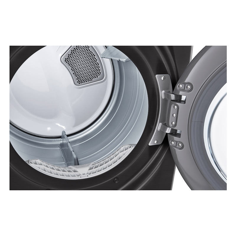 LG Secadora LG Carga Frontal 22Kg Negro TurboSteam™ ThinQ™, DF22BV2SR