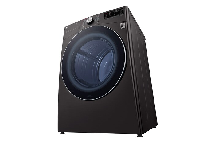 LG Secadora LG Carga Frontal 22Kg Negro TurboSteam™ ThinQ™, DF22BV2SR