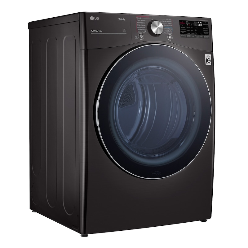 LG Secadora LG Carga Frontal 22Kg Negro TurboSteam™ ThinQ™, DF22BV2SR