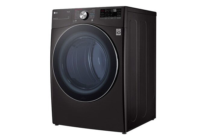 LG Secadora LG Carga Frontal 22Kg Negro TurboSteam™ ThinQ™, DF22BV2SR