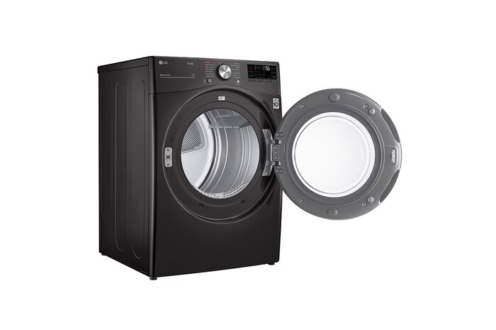 LG Secadora LG Carga Frontal 22Kg Negro TurboSteam™ ThinQ™, DF22BV2SR