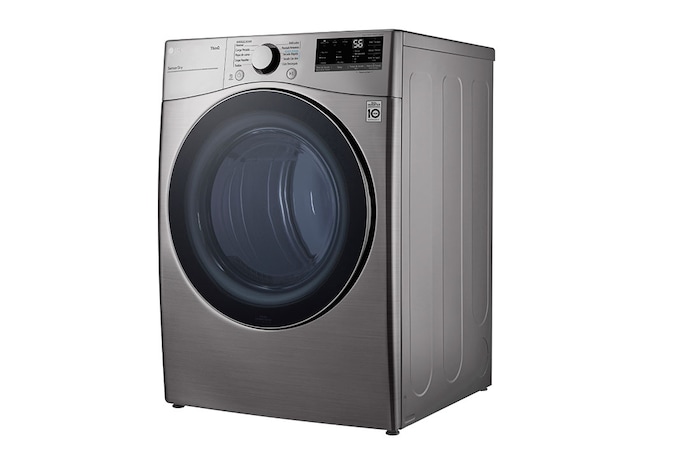LG Secadora LG Carga Fronta 22Kg Plata FlowSense™ ThinQ™ , DF22VV2R