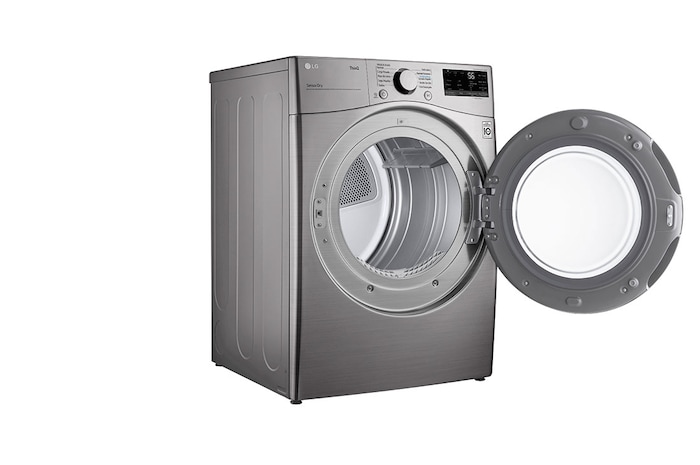 LG Secadora LG Carga Fronta 22Kg Plata FlowSense™ ThinQ™ , DF22VV2R