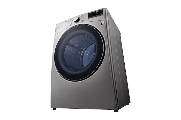 LG Secadora LG Carga Fronta 22Kg Plata FlowSense™ ThinQ™ , DF22VV2R