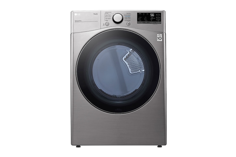 LG Secadora LG Carga Fronta 22Kg Plata FlowSense™ ThinQ™ , DF22VV2R