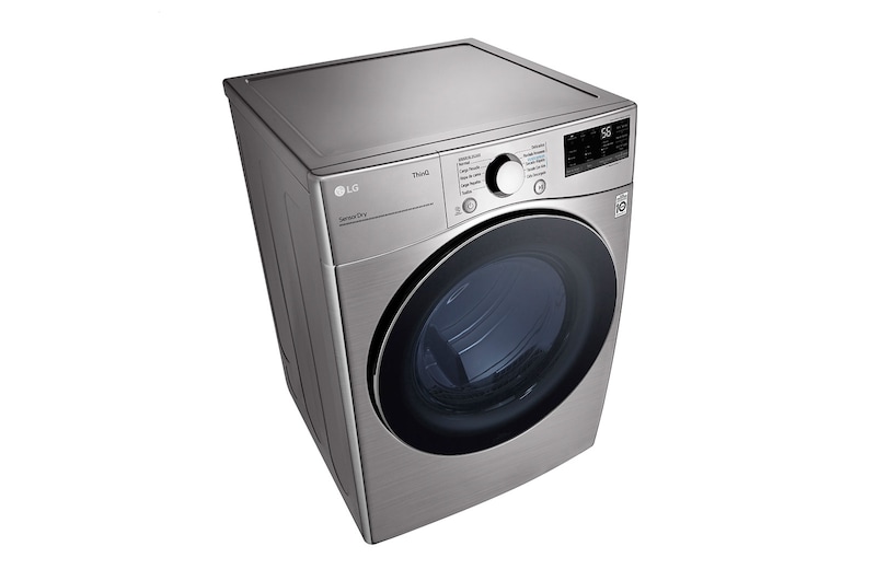 LG Secadora LG Carga Fronta 22Kg Plata FlowSense™ ThinQ™ , DF22VV2R