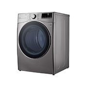 LG Secadora a Gas 22kg/48lbs, ThinQ, color Acero Inox, conexión Wifi, sensor de secado, DF22VV2R