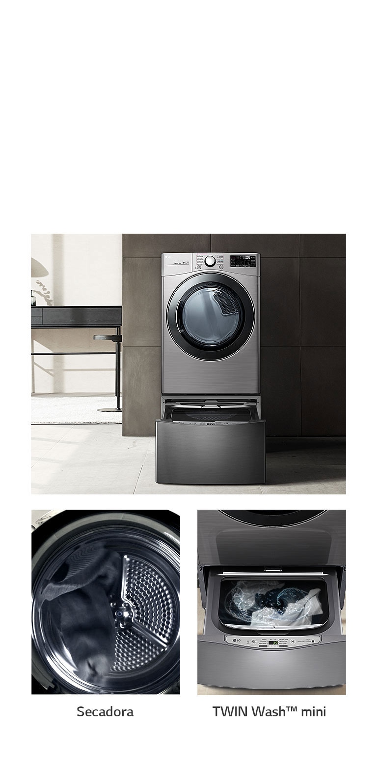 TWINWash™ mini para el cuidado diario de prendas pequeñas.