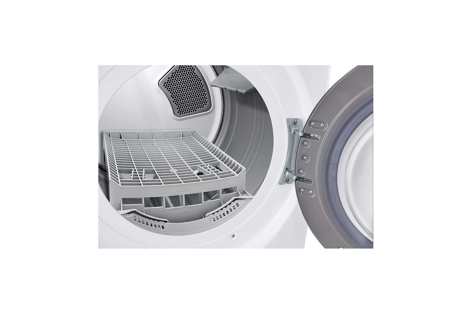 LG Secadora a Gas 22kg/48lbs, Color Blanco, DF22WV2