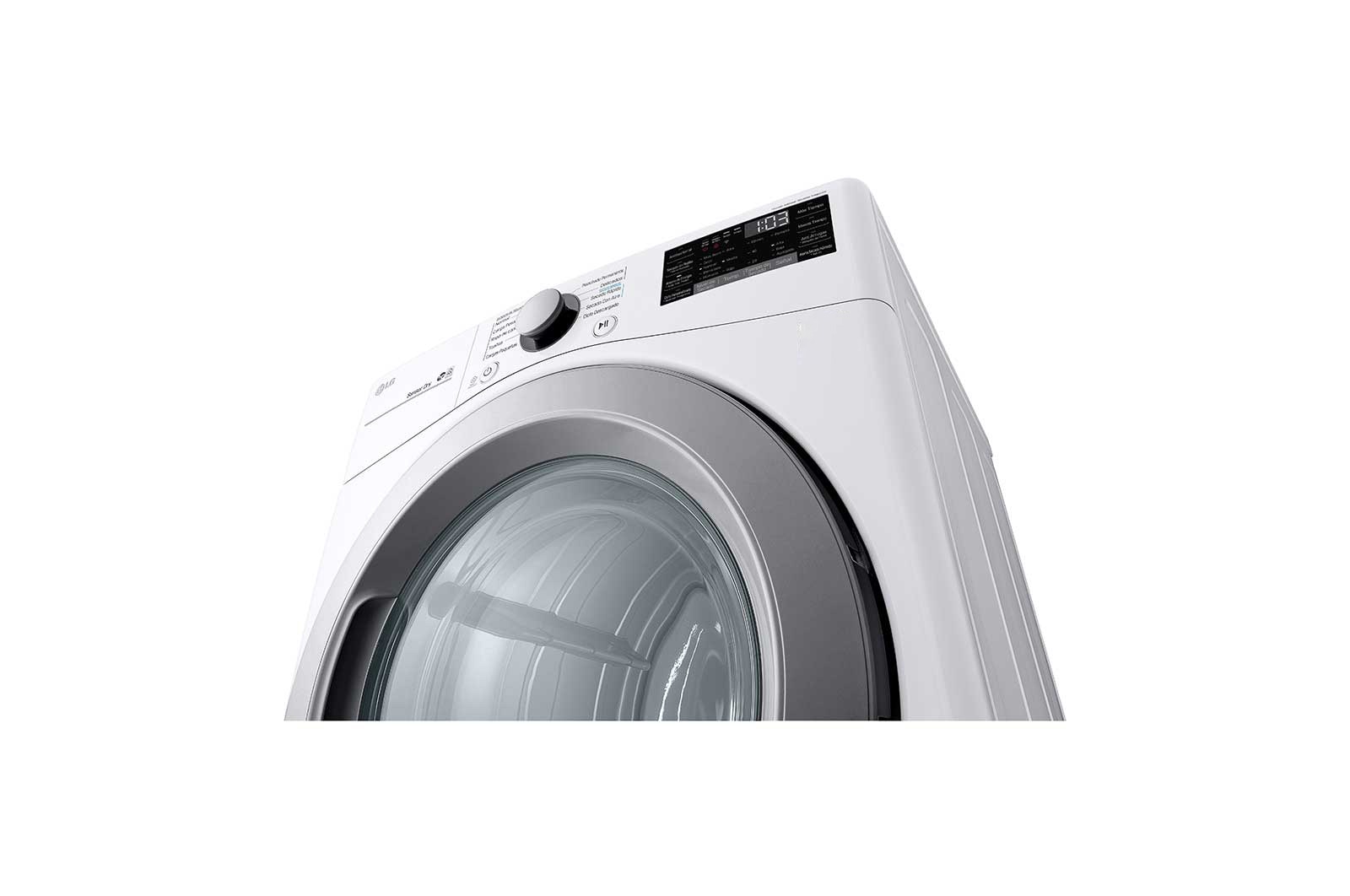 LG Secadora a Gas 22kg/48lbs, Color Blanco, DF22WV2