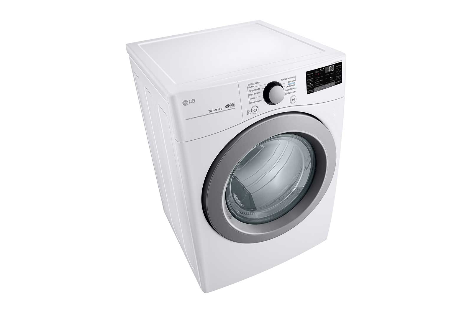 LG Secadora a Gas 22kg/48lbs, Color Blanco, DF22WV2