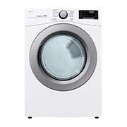 Vista frontal de Secadora a Gas 22kg/48lbs, Color Blanco DF22WV2