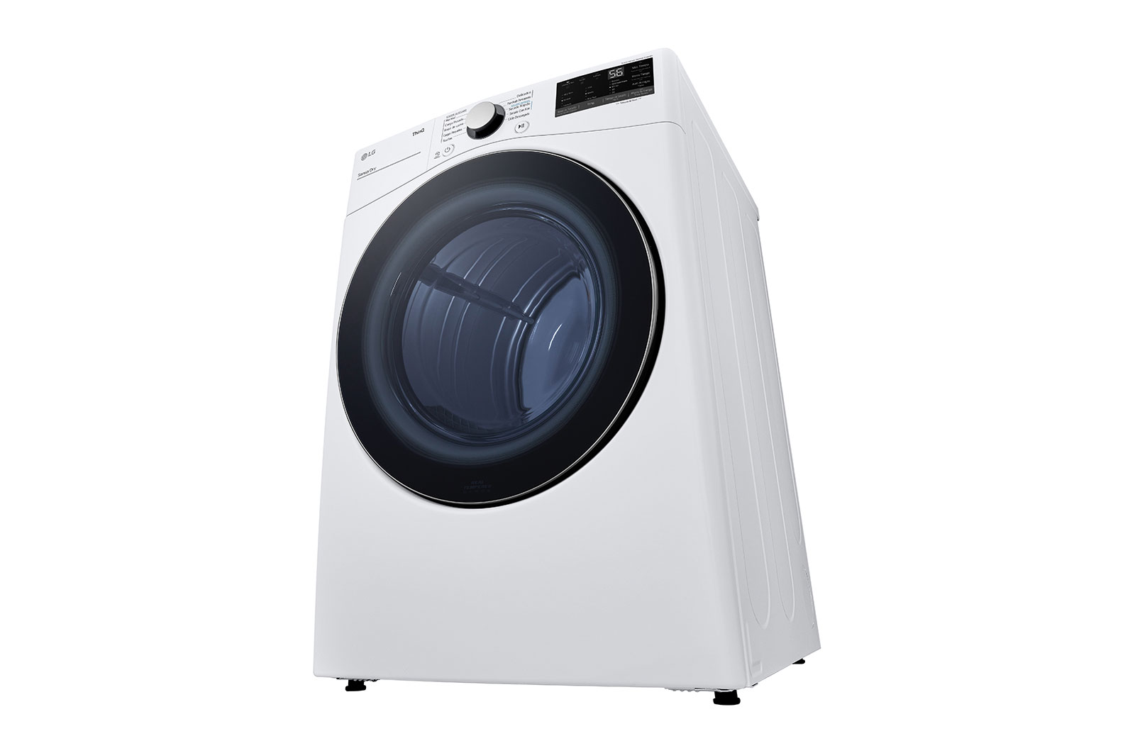 LG Secadora Carga Frontal 22kg/48lbs, ThinQ, Victor 2 / Blanca, DF22WV2SR