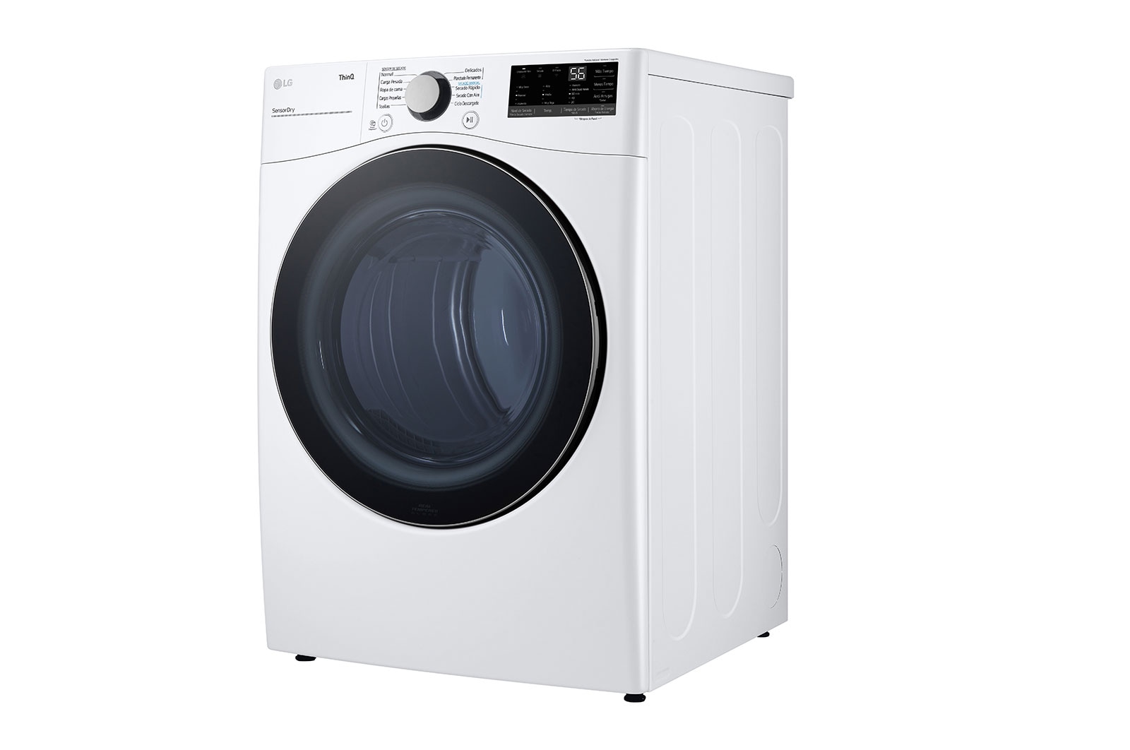 LG Secadora Carga Frontal 22kg/48lbs, ThinQ, Victor 2 / Blanca, DF22WV2SR