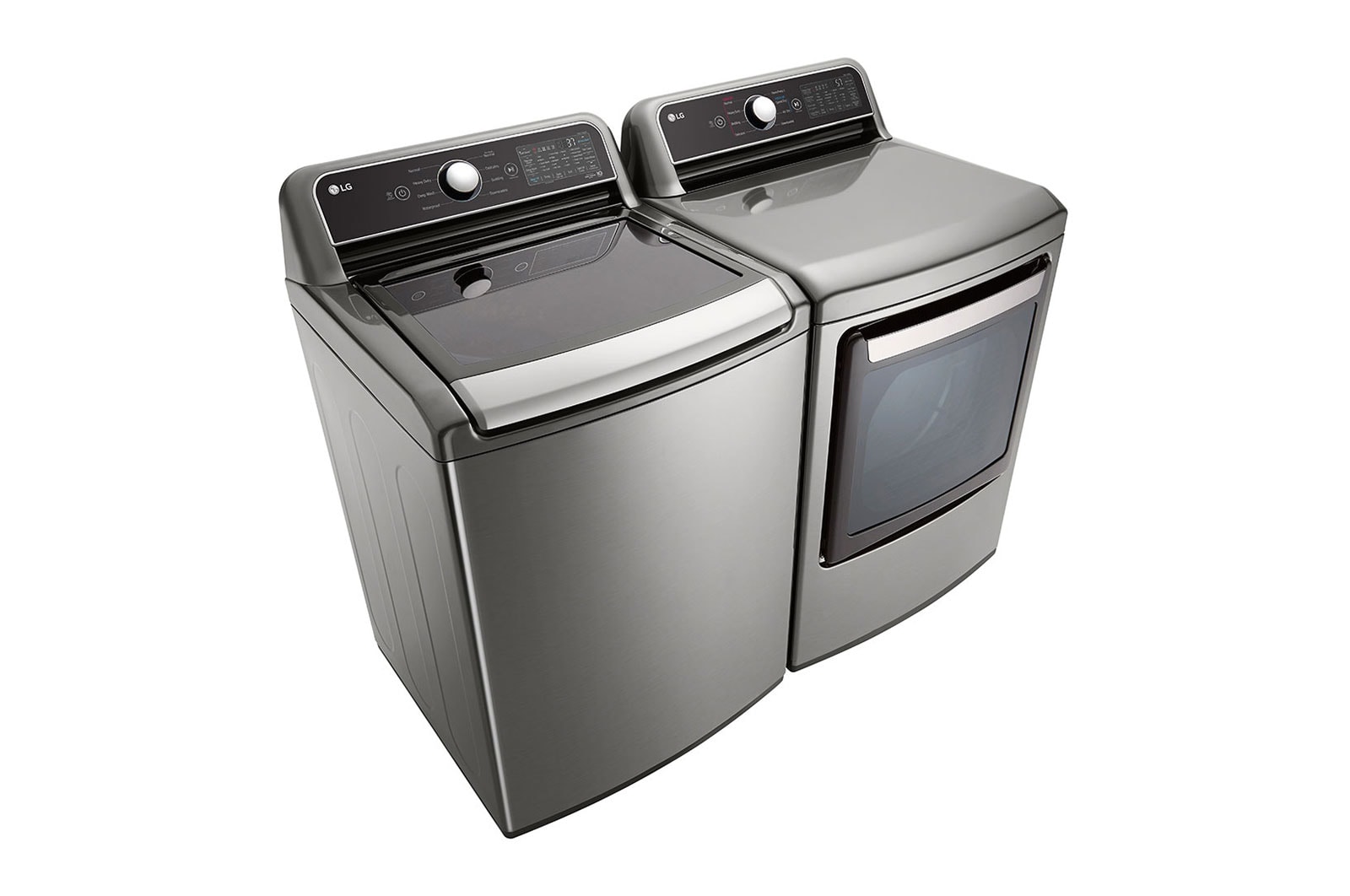 LG Secadora a gas 25Kg de gran capacidad, ThinQ, color Acero (grafito) conexión Wifi, sensor de secado, DT25VTGP2