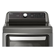 LG Secadora a gas 25Kg de gran capacidad, ThinQ, color Acero (grafito) conexión Wifi, sensor de secado, DT25VTGP2