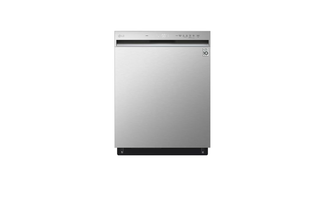 Vista frontal de lavavajillas LG LDFN3432T - QuadWash