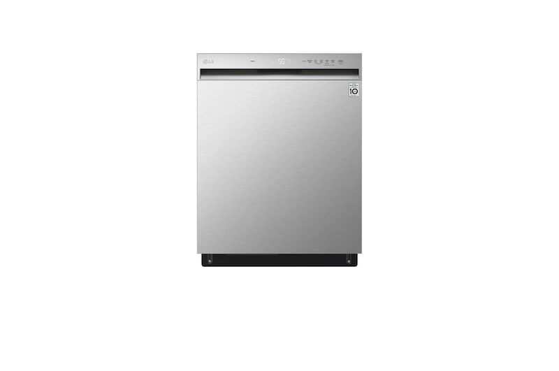 Vista frontal de lavavajillas LG LDFN3432T - QuadWash
