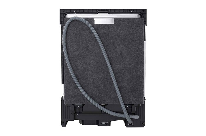 Vista trasera de lavavajillas LG LDTS5552S - QuadWash