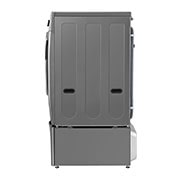 LG TWINWash™ Lava-Secadora Carga Frontal AI DD™ (Inteligencia Artificial), ThinQ, Capacidad Total 25,5kg/56lbs, Tipo Acero Inox , TWD22VS6BR