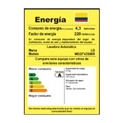 LG TWINWash™ Lava-Secadora Carga Frontal AI DD™ (Inteligencia Artificial), ThinQ, Capacidad Total 25,5kg/56lbs, Tipo Acero Inox , TWD22VS6BR