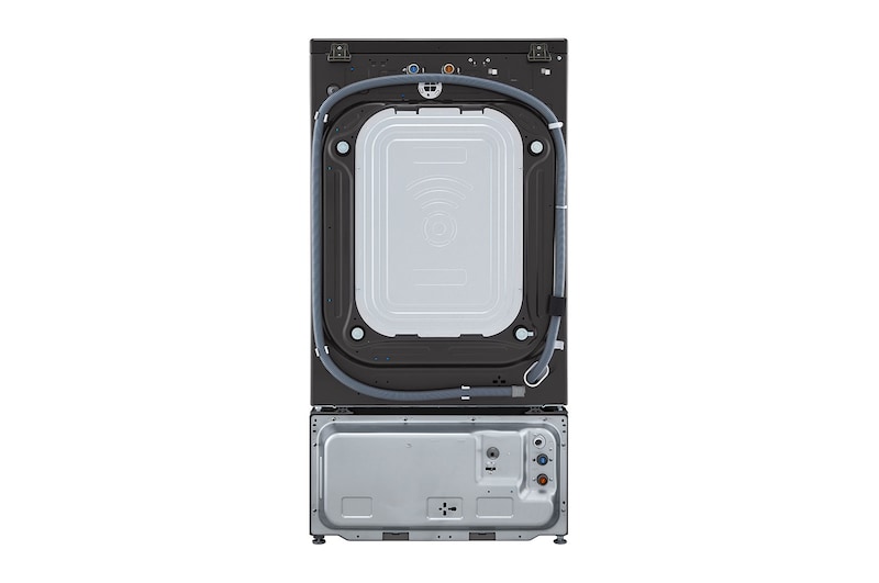 LG TWINWash™ Lavadora Capacidad Total 25,5kg/56lbs, ThinQ, AI DD™ (Inteligencia Artificial) , Black Steel “Negro Acabado Tipo Acero Inox” , TWO22BV2SR