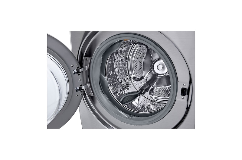 LG Set TWINWash™ Lavadora Capacidad Total 25,5kg/56lbs, ThinQ, AI DD™ (Inteligencia Artificial), VCM Tipo Acero Inox, TWO22VV2SR