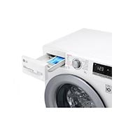 LG Lava-Secadora Carga Frontal (12kg/26lbs) con Tecnología AI DD™ & TurboWash™  Color Silver, WD12WVC5S6