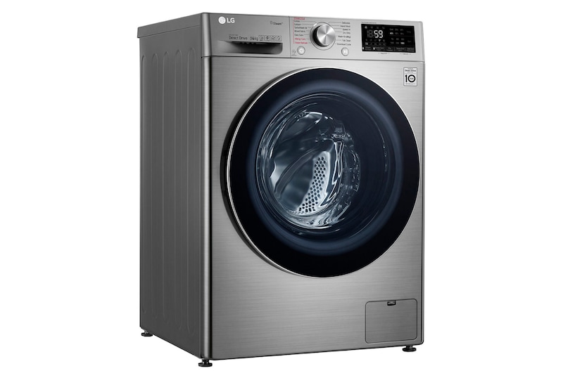 Lava-secadora LG vista frontal derecha WD14VVC4S6