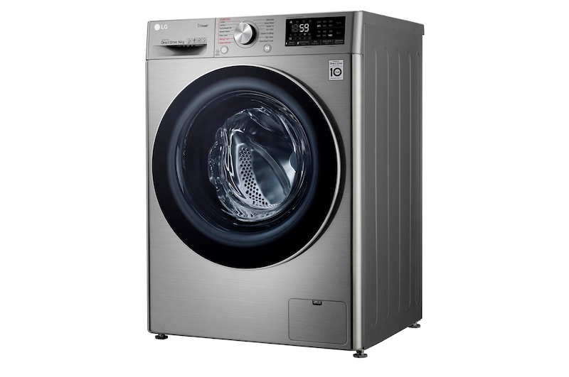 Lava-secadora LG vista frontal izquierda WD14VVC4S6