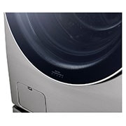 Lavadora LG WD16EG2S6 vista inferior frontal.